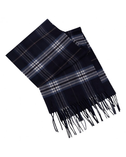 Κασκόλ The Bostonians Σκούρο μπλε 3SC701130-B166BL