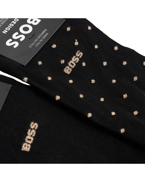 Κάλτσες σετ 2 τεμαχίων Boss Μαύρες Gift Set MC 50484004-003