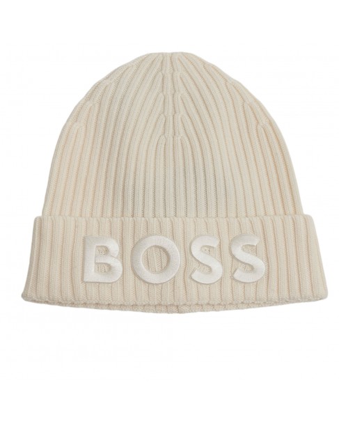 Σκούφος Boss Εκρού Lara_hat 50497815-118