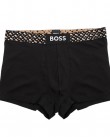 Σετ εσώρουχο boxer και κάλτσες Boss Μαύρα Trunk&Sock Gift 50529047-008