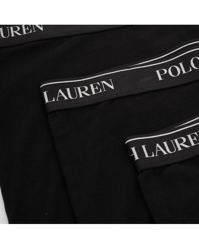 Τριάδα σετ εσωρούχων boxer Ralph Lauren Μαύρα 714954879-001