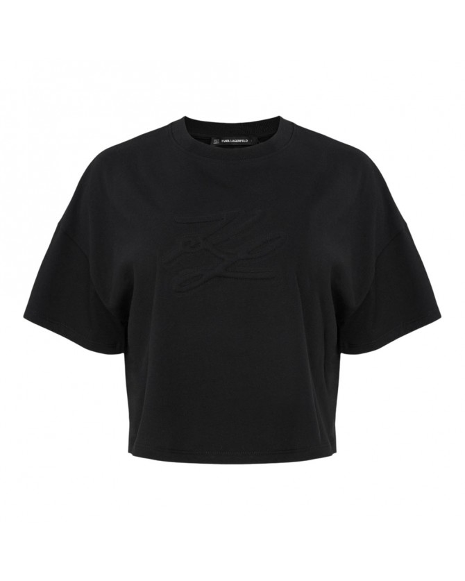 T-Shirt Karl Lagerfeld Μαύρο A1W17071-999