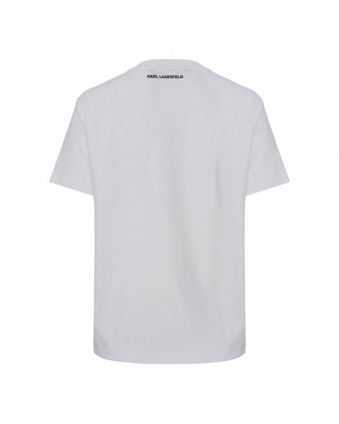 T-shirt Karl Lagerfeld Λευκό A1W17130-100