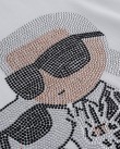 T-shirt Karl Lagerfeld Λευκό A1W17131-100