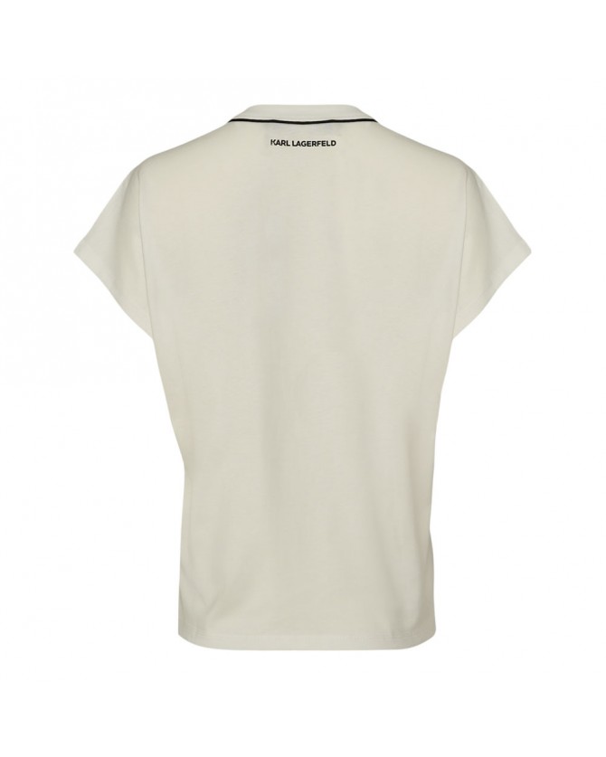 T-Shirt Karl Lagerfeld Λευκό A2W17109-100