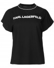 T-Shirt Karl Lagerfeld Μαύρο A2W17109-999