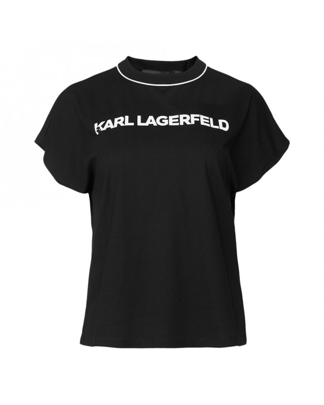 T-Shirt Karl Lagerfeld Μαύρο A2W17109-999