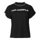 T-Shirt Karl Lagerfeld Μαύρο A2W17109-999