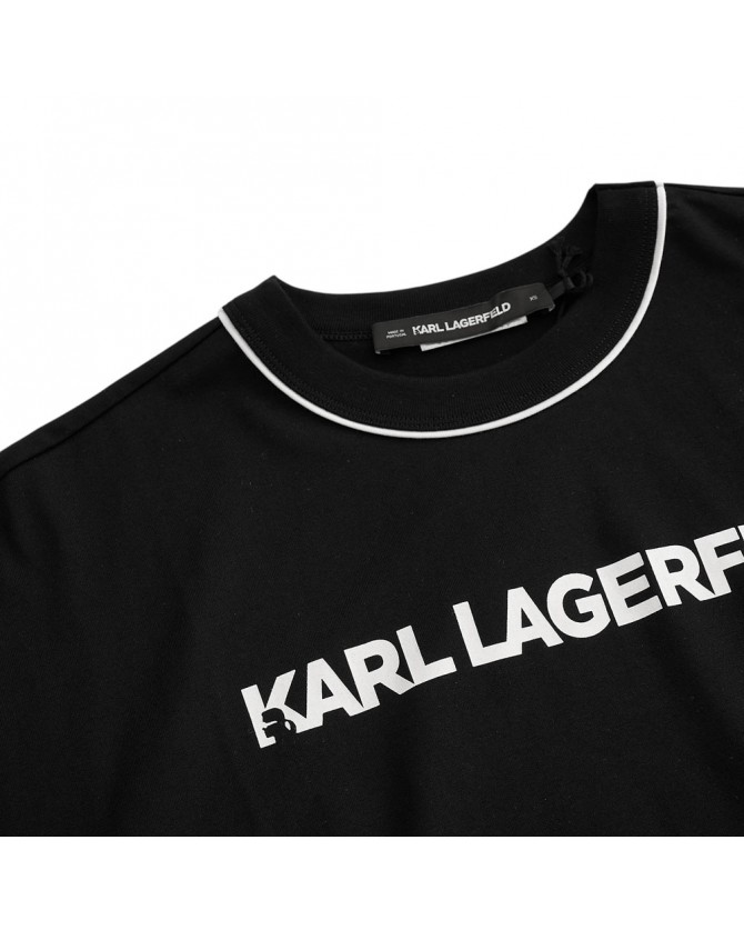 T-Shirt Karl Lagerfeld Μαύρο A2W17109-999
