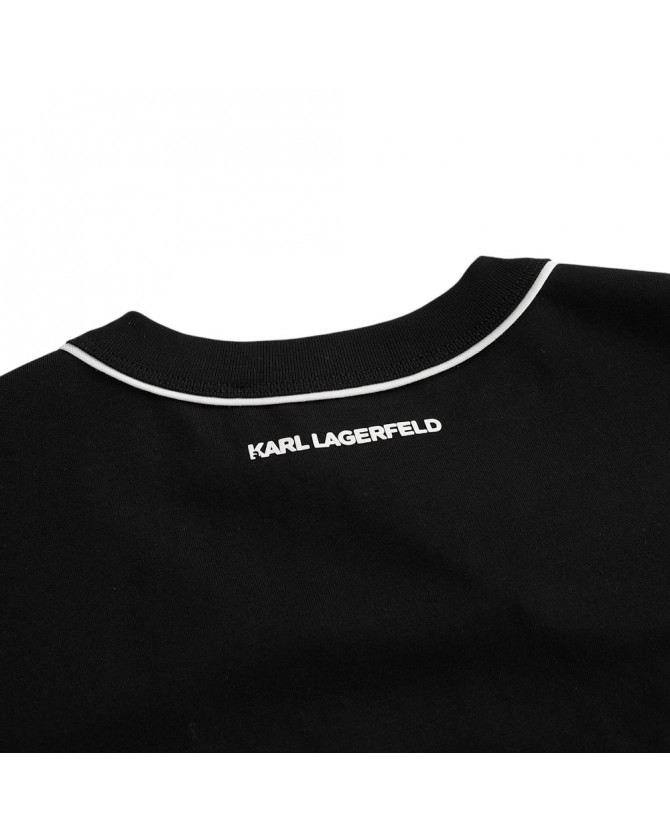 T-Shirt Karl Lagerfeld Μαύρο A2W17109-999