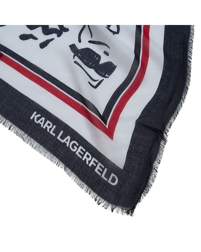 Μαντήλι Karl Lagerfeld Λευκό A2W33066-101