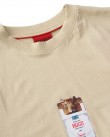 T-shirt Hugo Μπεζ Dilesses 50530683-285