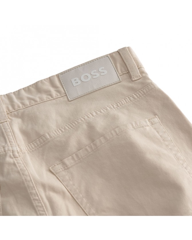 Παντελόνι Boss Εκρού  H-Delaware5 50524421-131