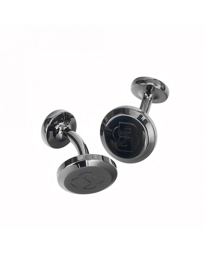 Μανικετόκουμπα Boss σε Ασημένιο χρώμα B-LOGOBB-CUF 50532323-021