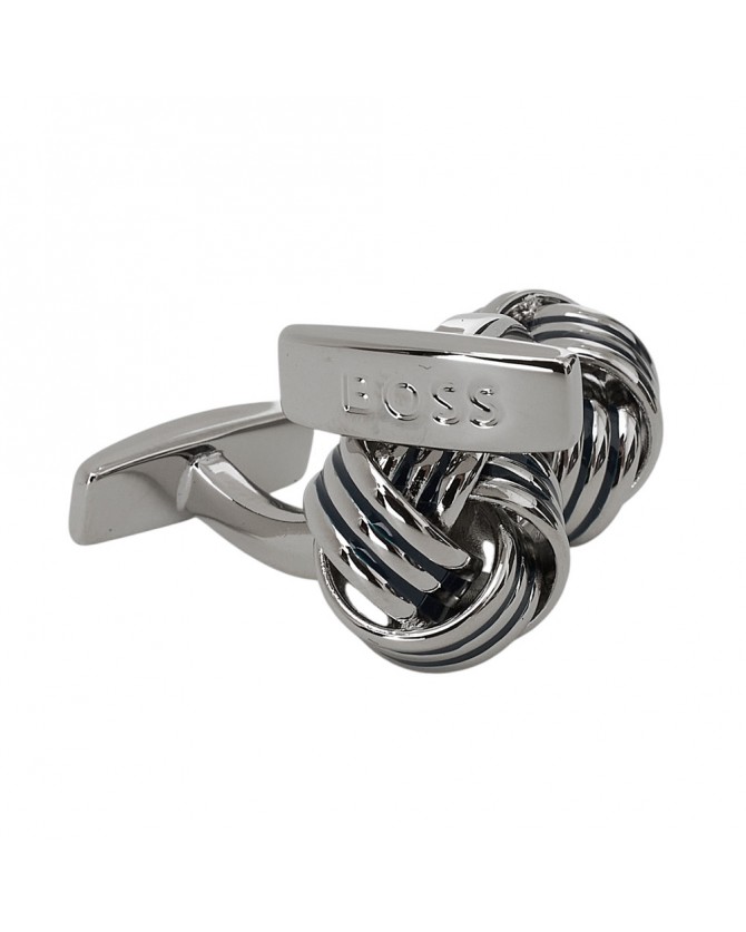 Μανικετόκουμπα Boss Σκούρο μπλε B-KNOT-CUF 50532330-410