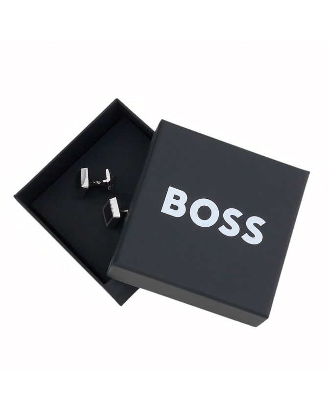 Μανικετόκουμπα Boss Μαύρα B-FRANZISKO-CUF 50541156-001