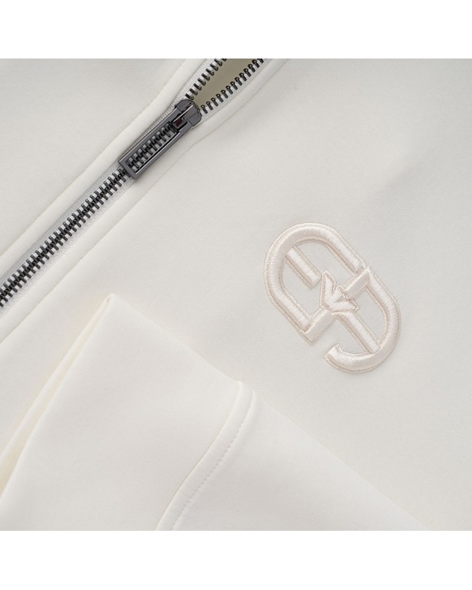 Ζακέτα φούτερ Emporio Armani Λευκό 8N1ML61JHSZ-0101