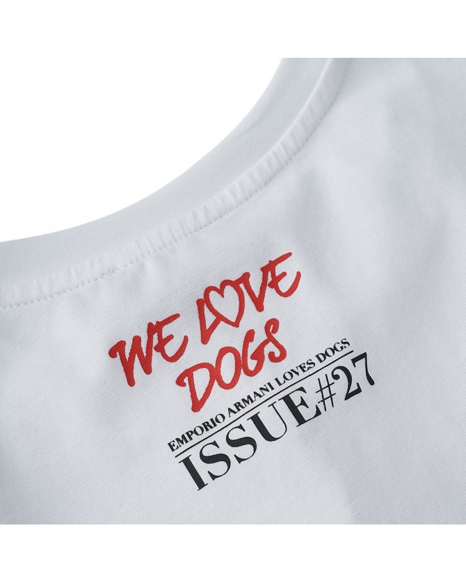 T-shirt Emporio Armani Λευκό EW000895AF12571-U0002
