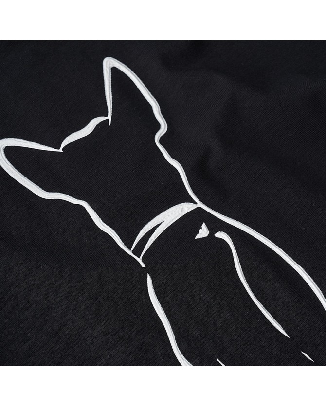 T-shirt Emporio Armani Μαύρο EW000895AF12571-UC001