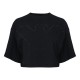 T-shirt Emporio Armani Μαύρο EW000897AF12573-UC001