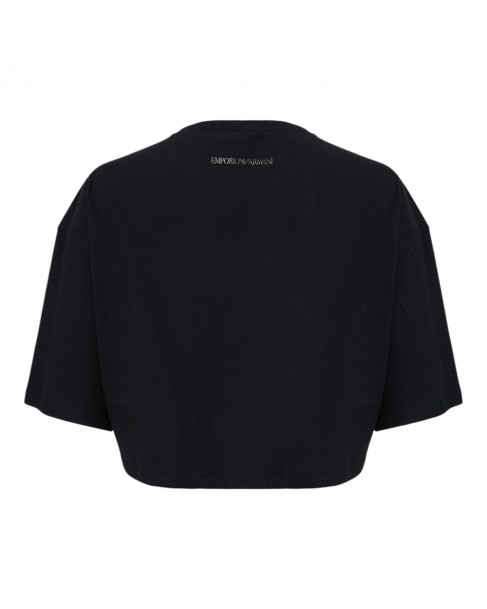 T-shirt Emporio Armani Μαύρο EW000897AF12573-UC001