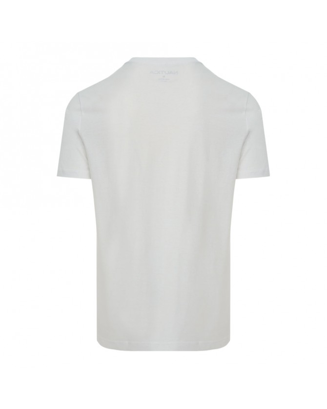 T-shirt Nautica Λευκό 3NCVR8100-NC1BW