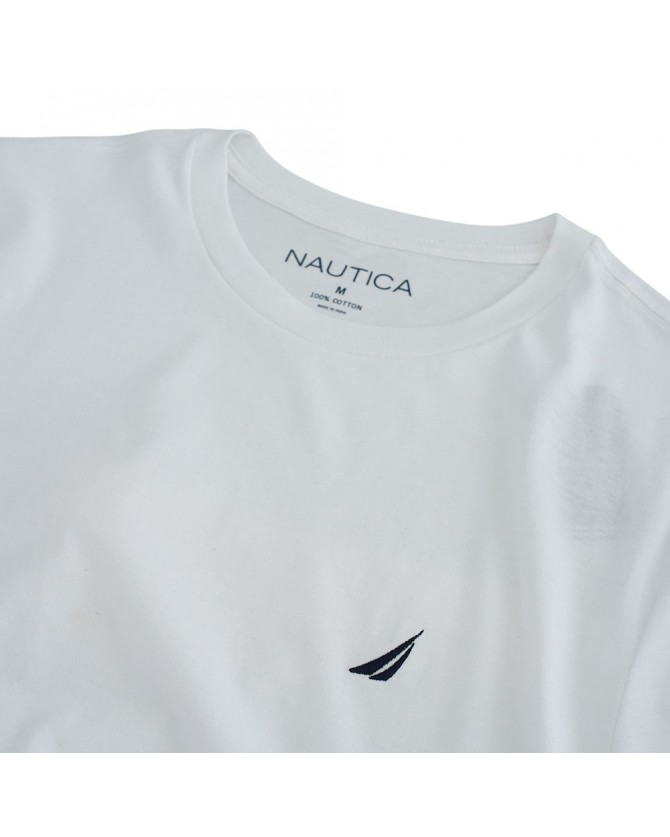 T-shirt Nautica Λευκό 3NCVR8100-NC1BW