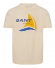 T-shirt Gant Εκρού 3G2003305-G0130
