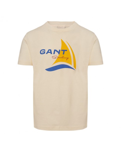 T-shirt Gant Εκρού 3G2003305-G0130