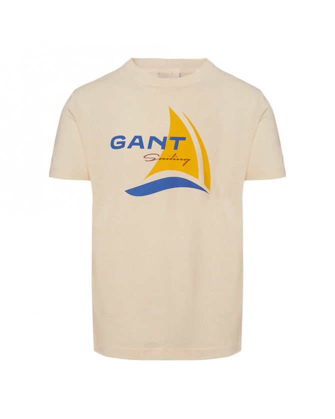 T-shirt Gant Εκρού 3G2003305-G0130