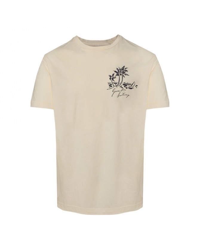T-shirt Gant Εκρού 3G2003322-G0130