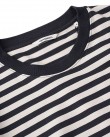 T-shirt Gabba Ριγέ Σκούρο μπλε DUNE LOGO STRIPES SS GOTS-NAVY STRIPE