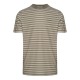 T-shirt Gabba Πράσινο DUNE LOGO STRIPES SS GOTS-GREEN STRIPE