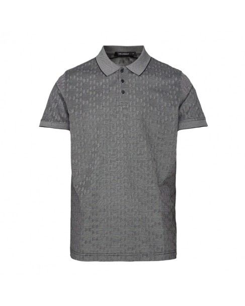 Polo t-shirt Karl Lagerfeld Μαύρο 745005-552204-990