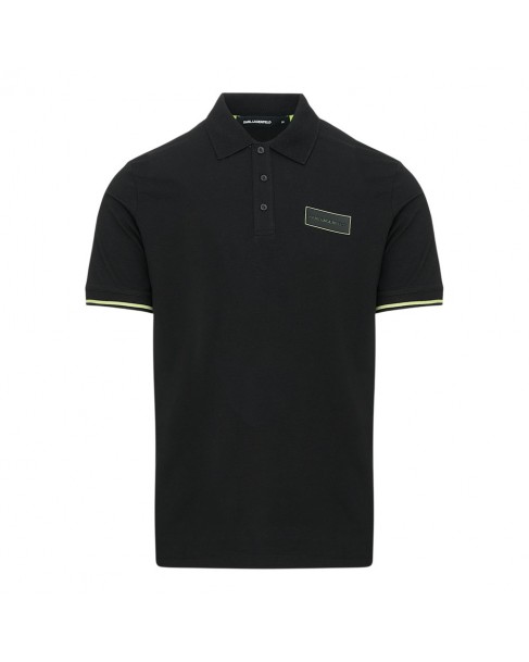 Polo t-shirt Karl Lagerfeld Μαύρο 745021-552221-995
