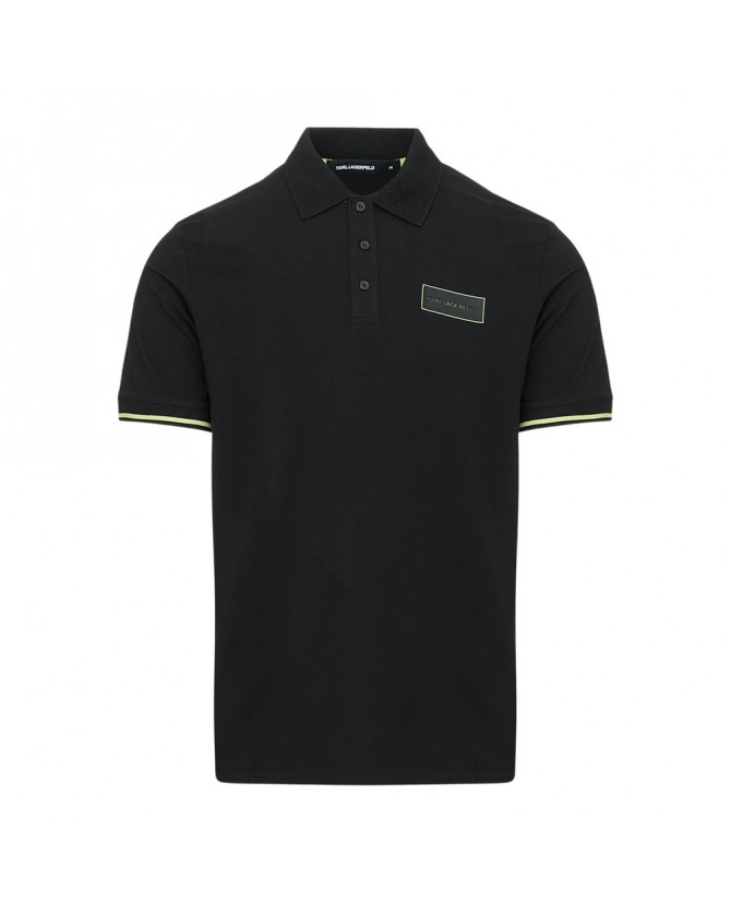Polo t-shirt Karl Lagerfeld Μαύρο 745021-552221-995