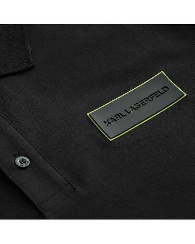Polo t-shirt Karl Lagerfeld Μαύρο 745021-552221-995