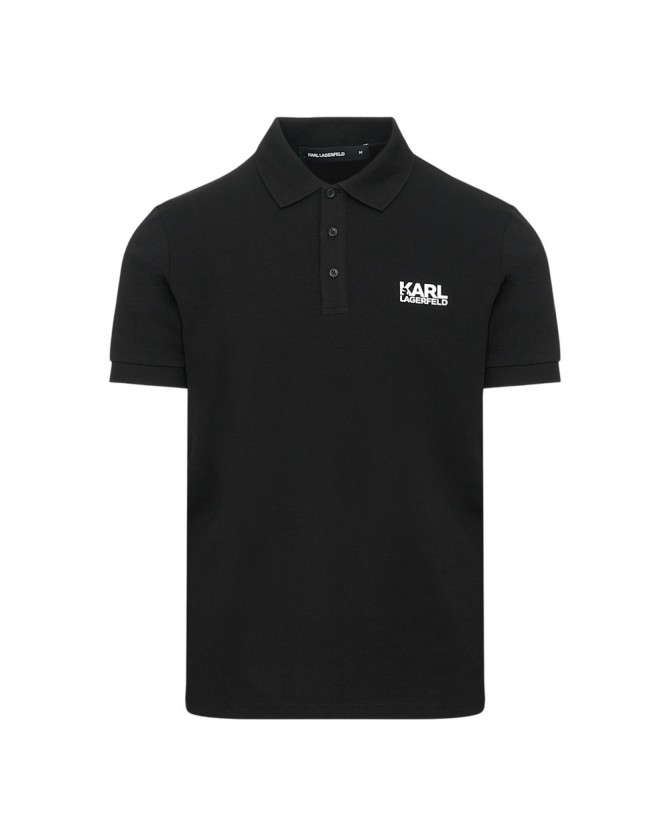 Polo t-shirt Karl Lagerfeld Μαύρο 745088-552235-990