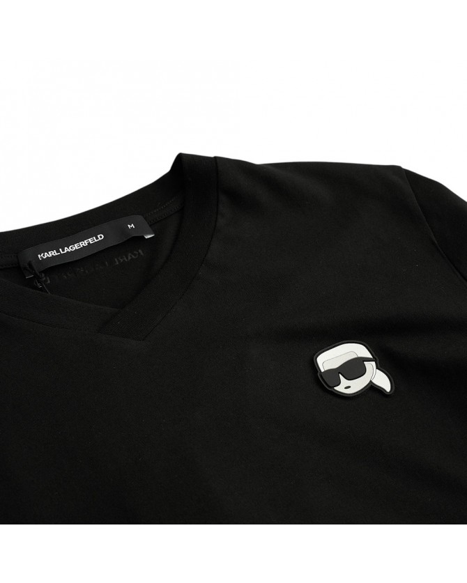 T-shirt Karl Lagerfeld Μαύρο 755021-552224-990