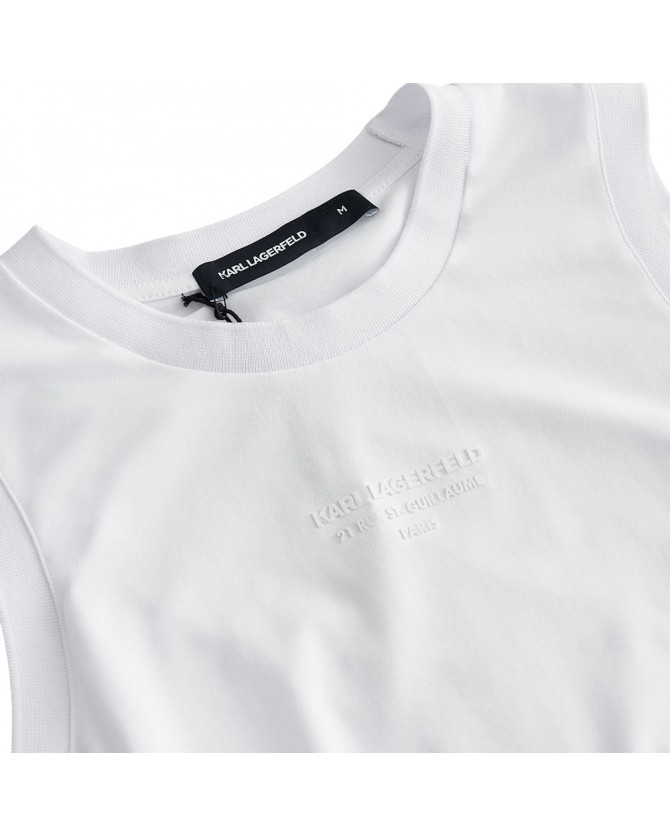 T-shirt Karl Lagerfeld Λευκό 755034-552221-10
