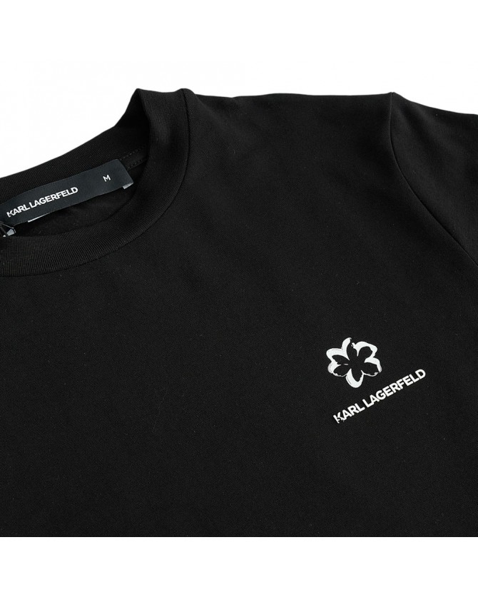 T-shirt Karl Lagerfeld Μαύρο 755043-552235-990