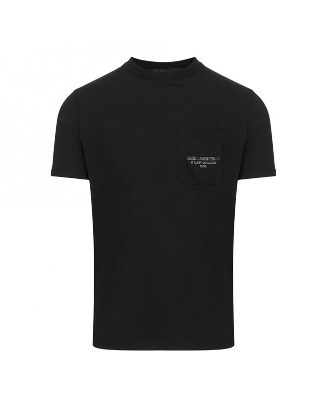 T-shirt Karl Lagerfeld Μαύρο 755062-552241-990
