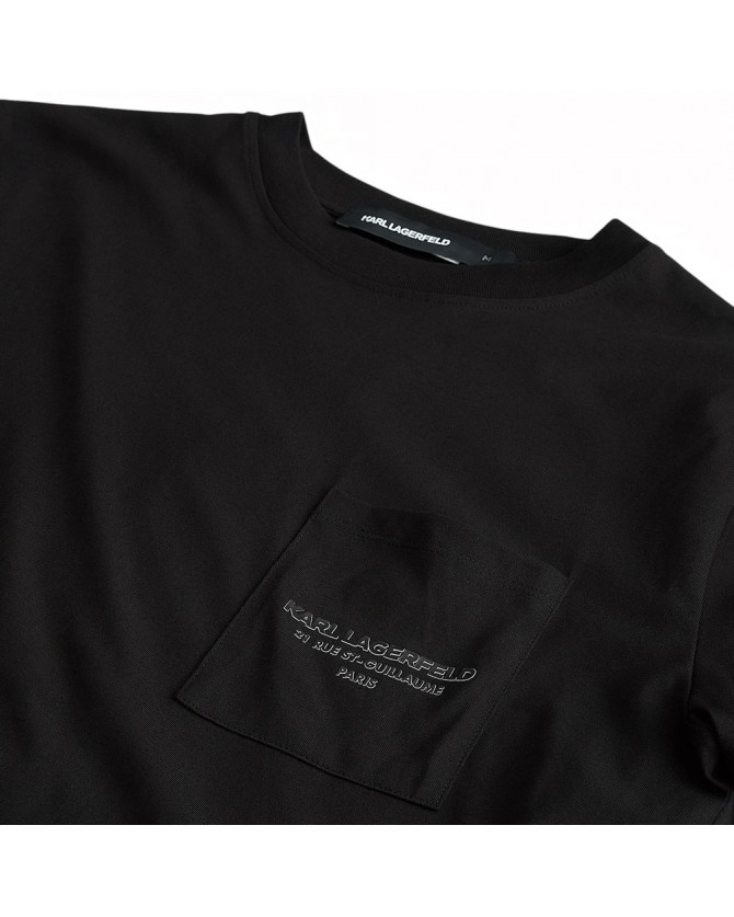 T-shirt Karl Lagerfeld Μαύρο 755062-552241-990