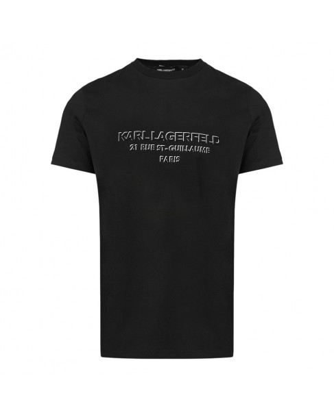 T-shirt Karl Lagerfeld Μαύρο 755063-552241-990