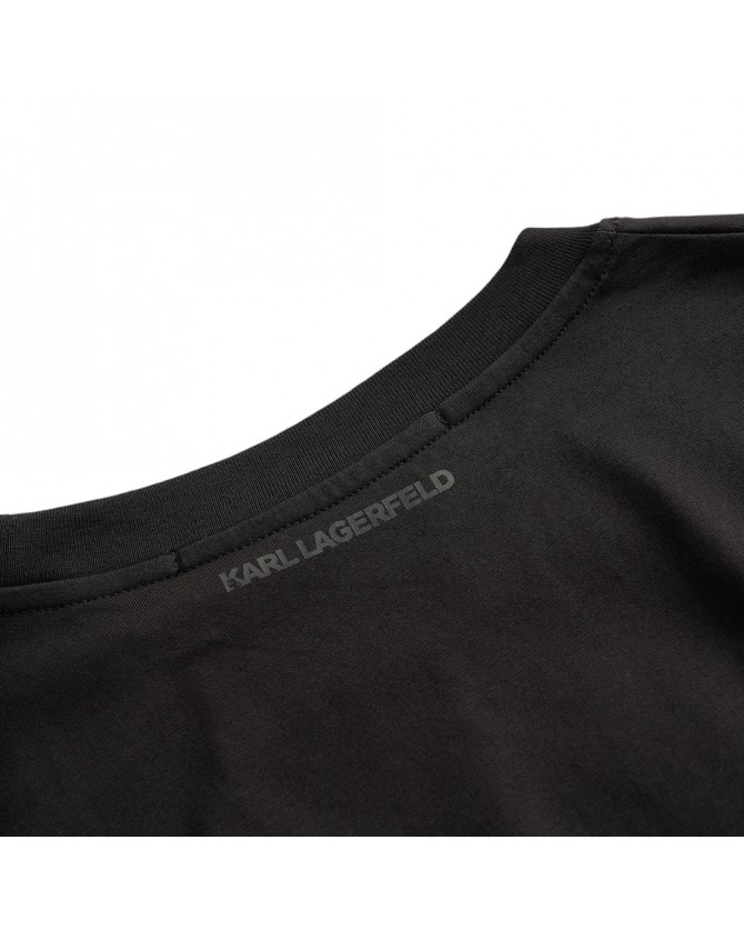T-shirt Karl Lagerfeld Μαύρο 755063-552241-990