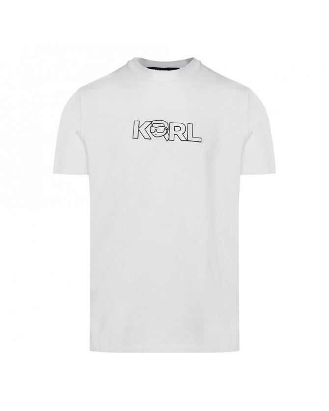 T-shirt Karl Lagerfeld Λευκό 755156-552235-10