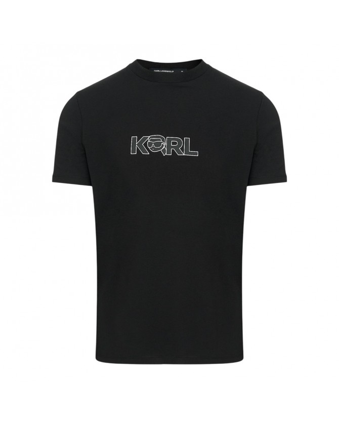 T-shirt Karl Lagerfeld Μαύρο 755156-552235-990