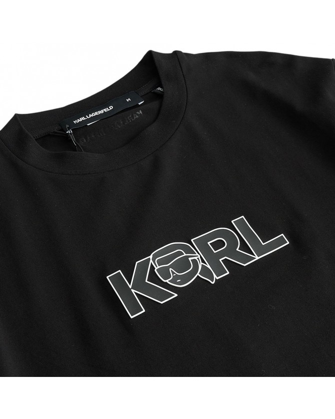 T-shirt Karl Lagerfeld Μαύρο 755156-552235-990