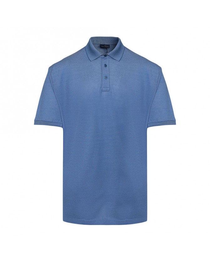 Polo t-shirt Paul&Shark Σιέλ 24411201-807