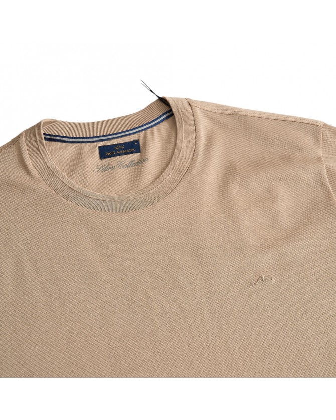 T-shirt Paul&Shark Μπεζ 25411014-348